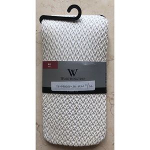 NWT Worthington Ivory Tights